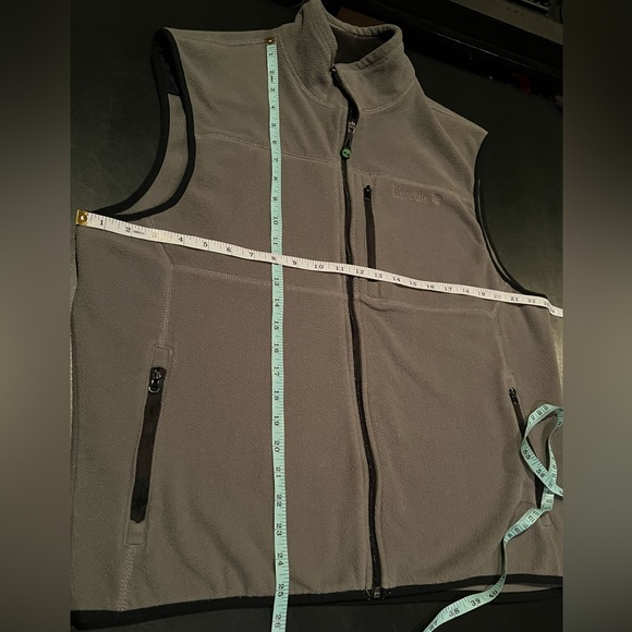 Timberland Gray Fleece Zip-Up Vest - Picture 9 of 10